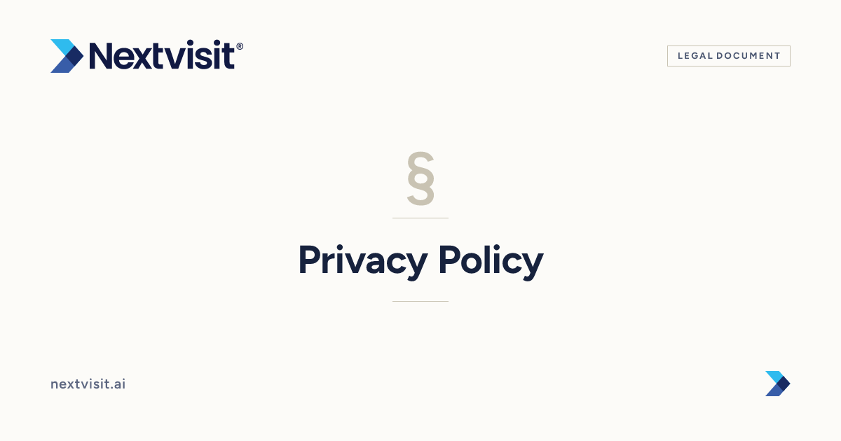 Privacy Policy | Nextvisit